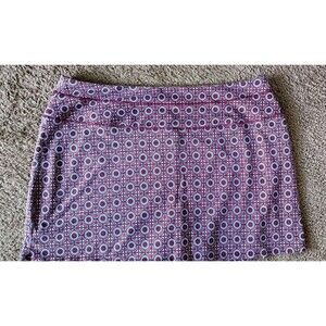 Intro Love The Fit Skort Athletic Skirt Size 3X Red  Blue Tummy Control  Sporty